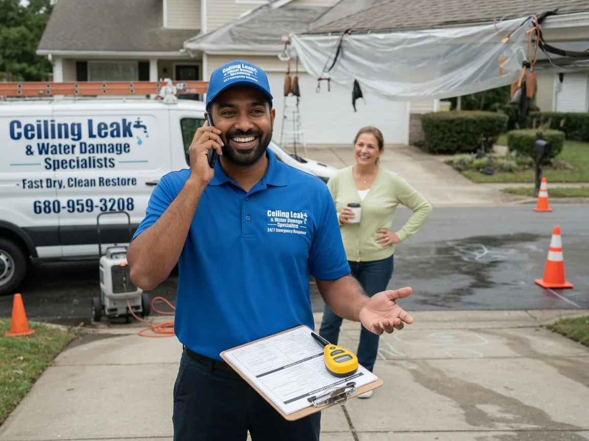 Ceiling Leak Cleanup Preston, ID FAQs